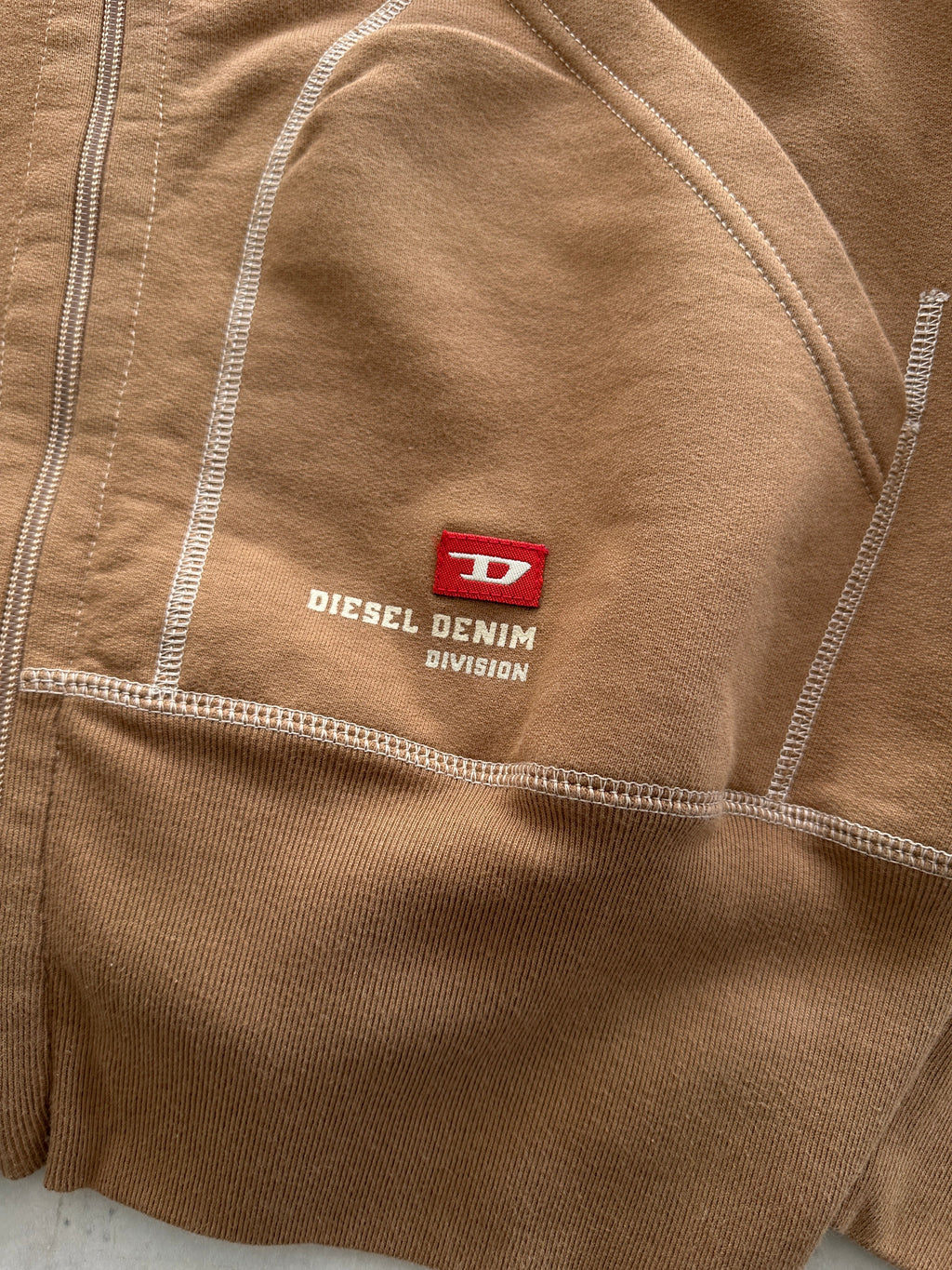Vintage Diesel Heavyweight contrast stitch Sweatshirt (XL)