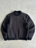 A.P.C. Zip Up MA-1 wool lined Bomber Jacket (S)