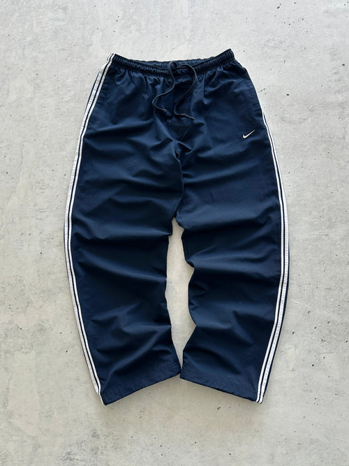 00's Nike Embroidered Swoosh baggy Track Pants (M)
