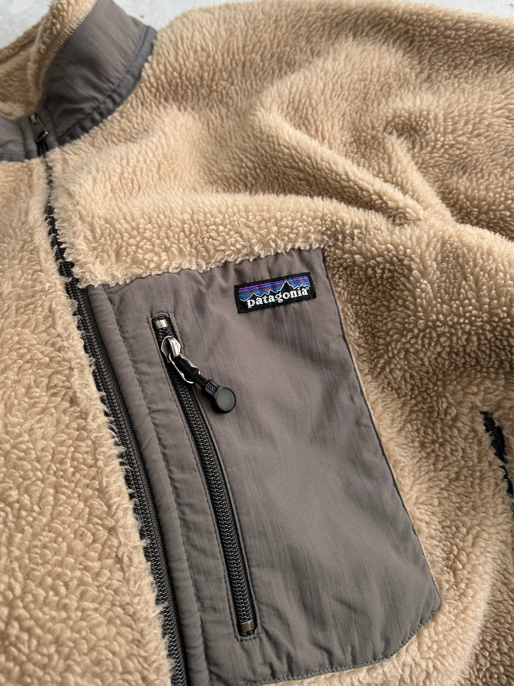 00's Patagonia Retro X Deep Pile Zip Up Fleece (L)