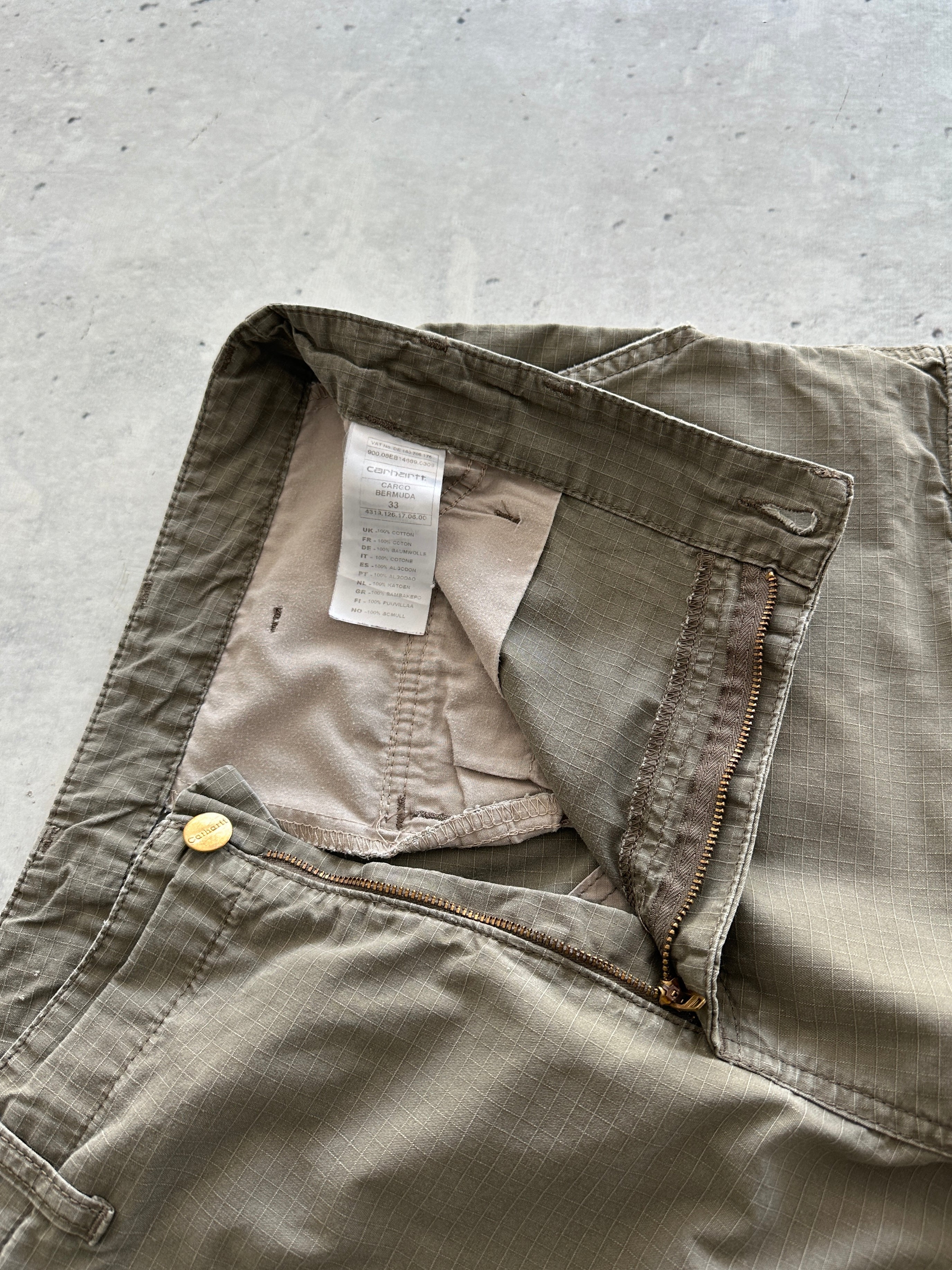 Carhartt Ripstop Bermuda Cargo Shorts (W36)