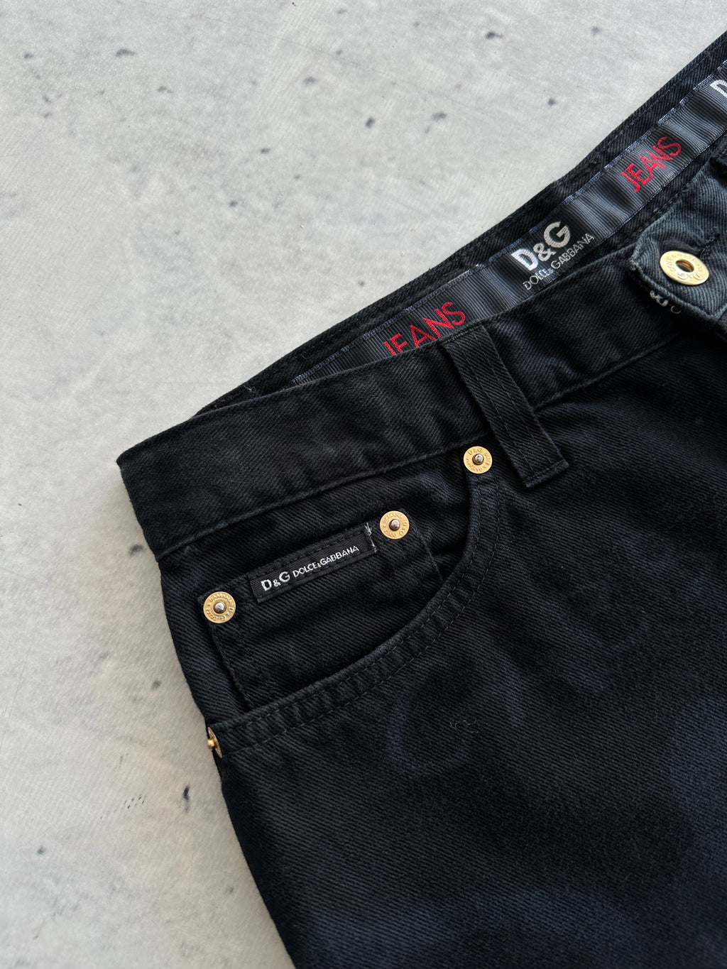 Vintage Dolce & Gabbana all over print Monogram Jeans (Women's W30)