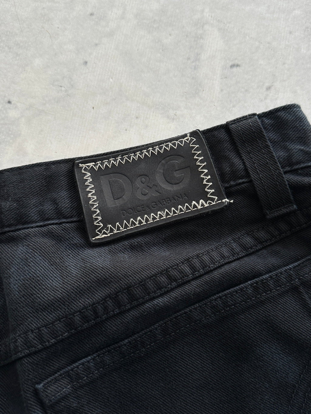 Vintage Dolce & Gabbana all over print Monogram Jeans (Women's W30)