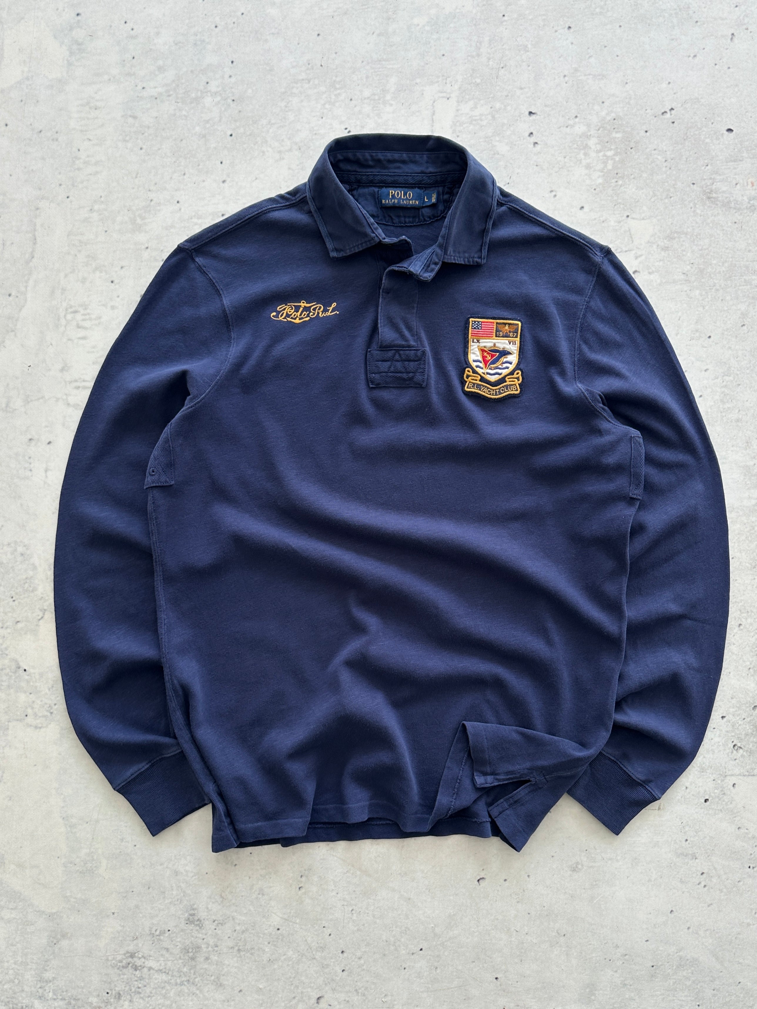 Ralph Lauren RLYC Yacht Club Rugby Shirt (XL)