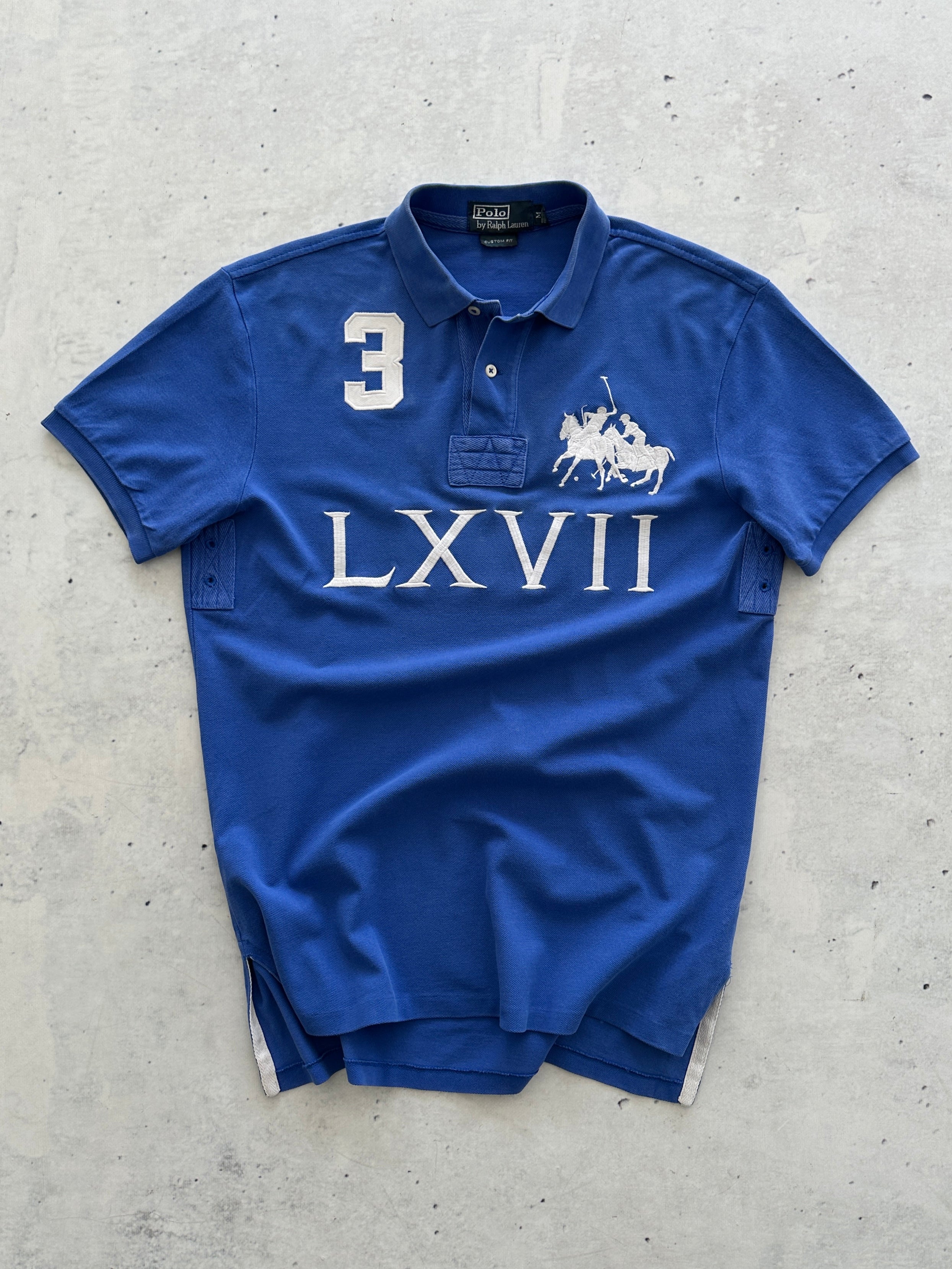 90's Ralph Lauren Big Logo Polo Shirt (M)