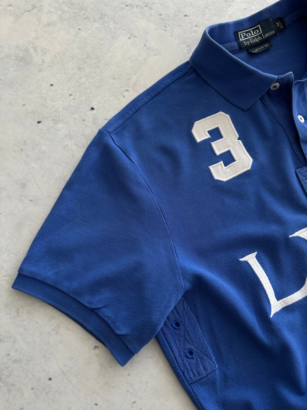90's Ralph Lauren Big Logo Polo Shirt (M)