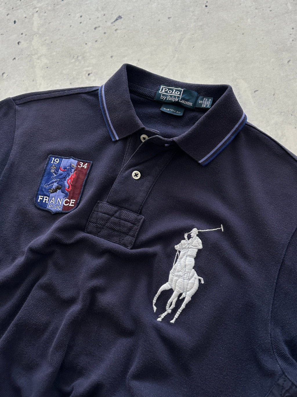 Ralph Lauren Big Logo France Polo Shirt (S)