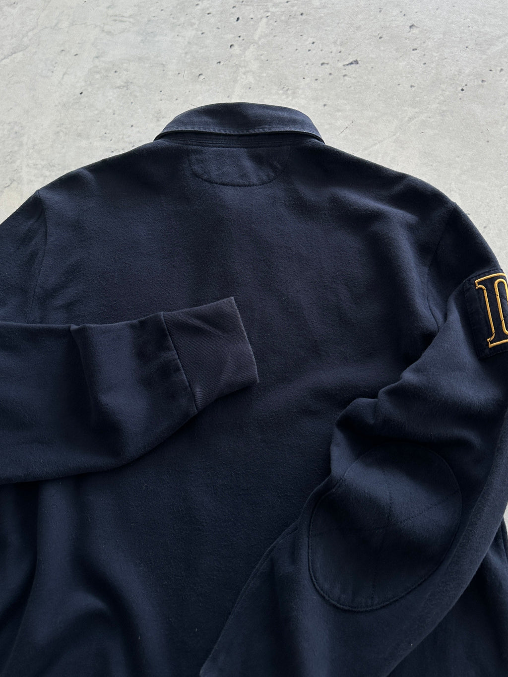Ralph Lauren Embroidered Logo Heavyweight Rugby Shirt (L)