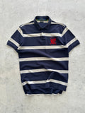 Ralph Lauren Big Logo Stripe Polo Shirt (L)