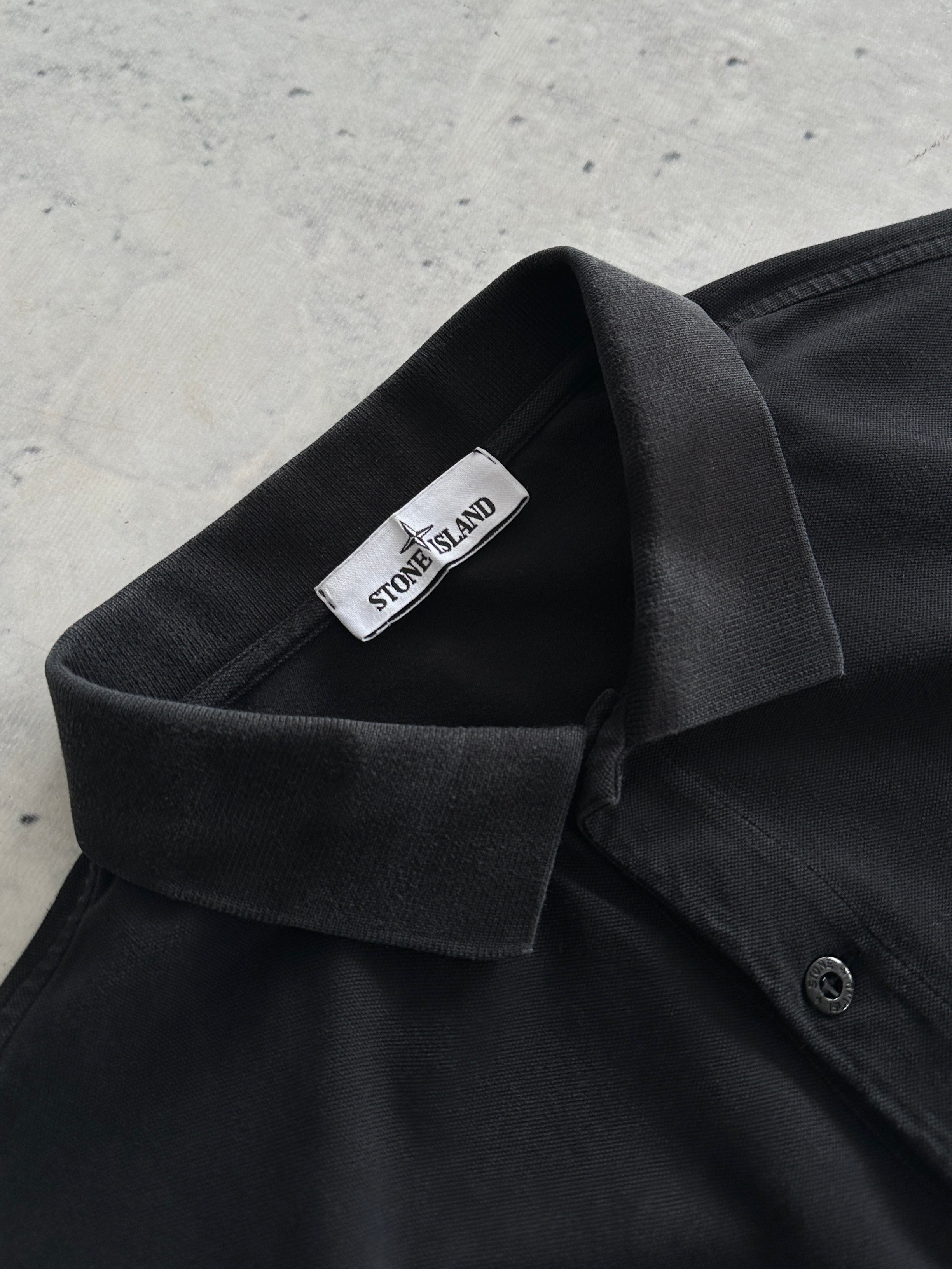 SS/22 Stone Island Embroidered Compass Polo Shirt (XXL)