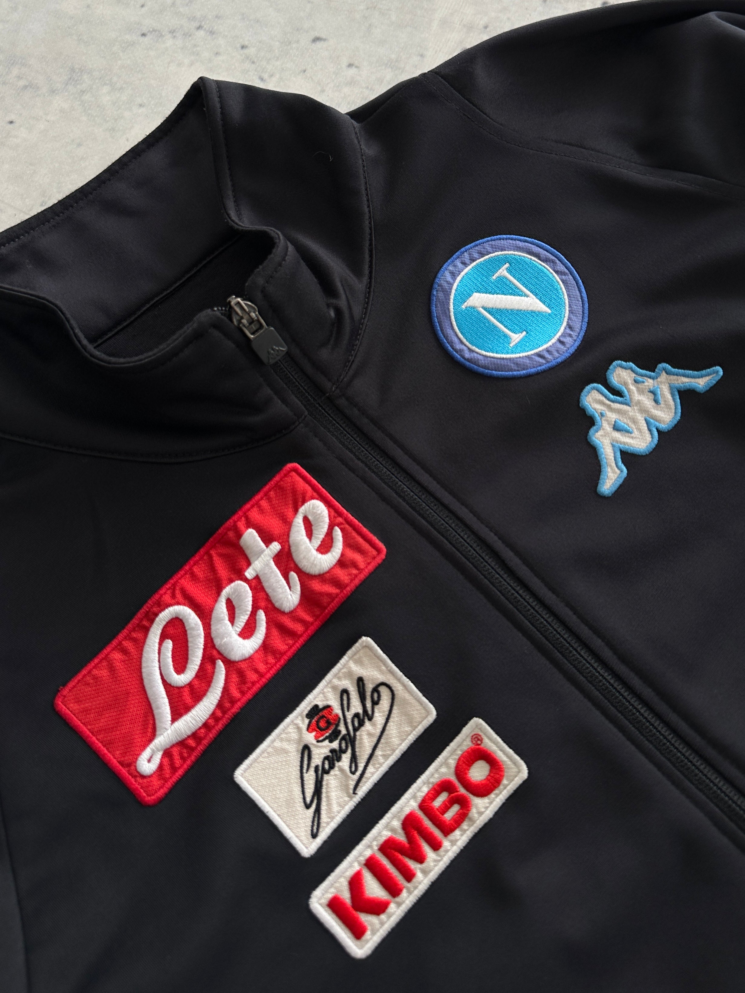 2016/17 Napoli Kappa Zip Up Track Jacket (S)