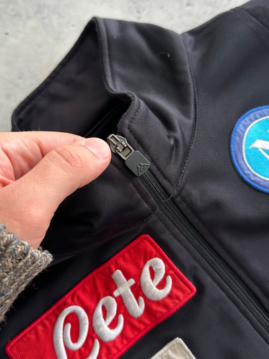2016/17 Napoli Kappa Zip Up Track Jacket (S)