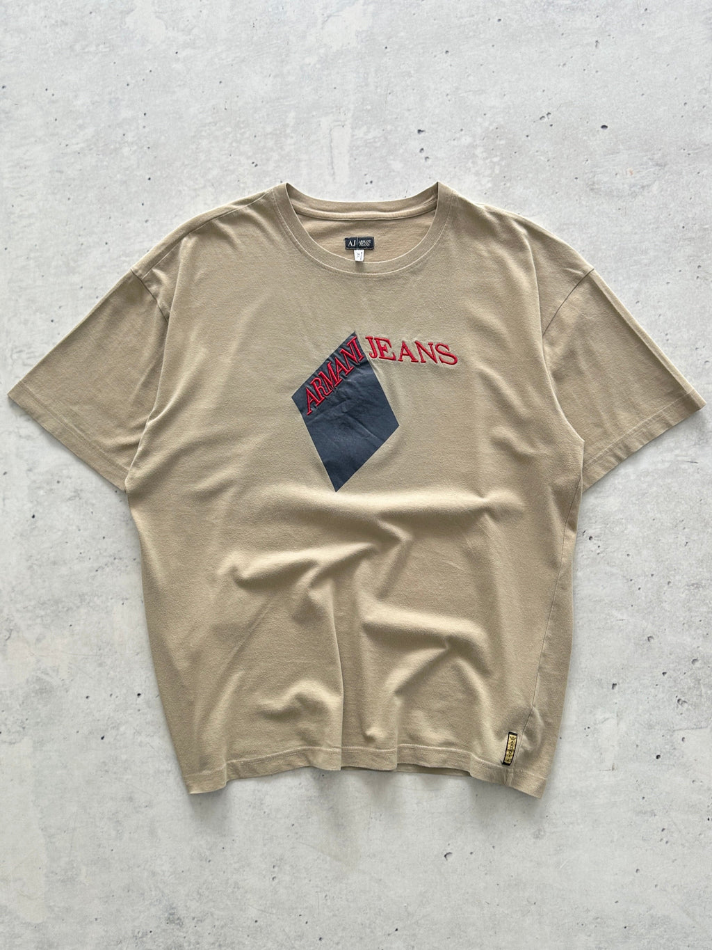 Armani Jeans Embroidered T Shirt (XL)