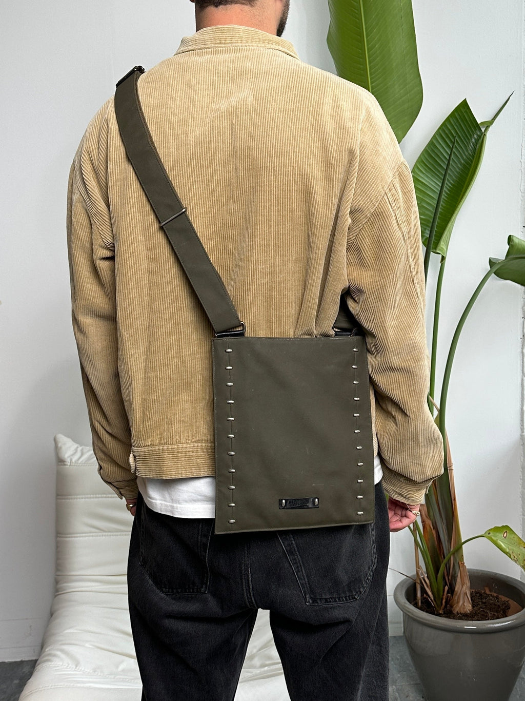 90's Jean Paul Gaultier Staple Shoulder / Side Bag (one size)
