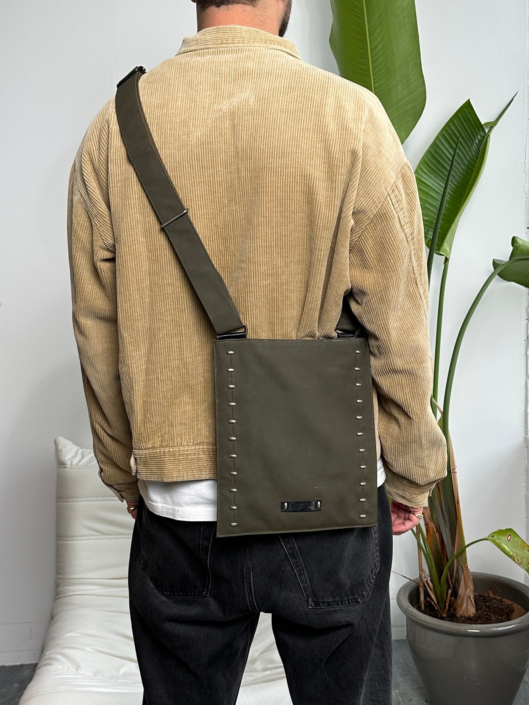 90's Jean Paul Gaultier Staple Shoulder / Side Bag (one size)
