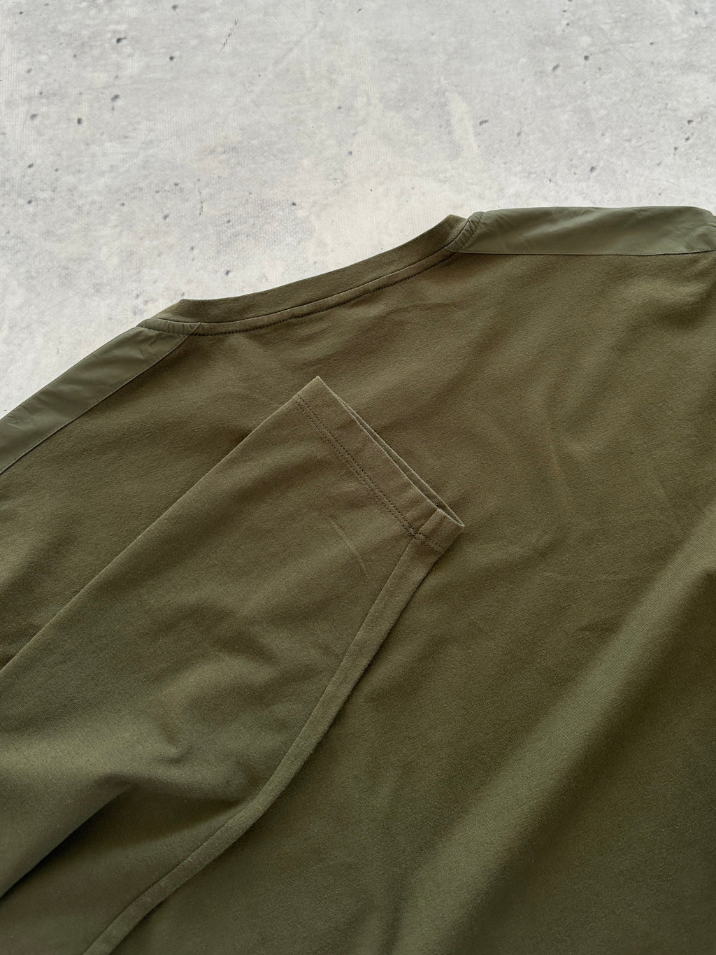 Prada Nylon Pocket Long Sleeve T Shirt (XL)