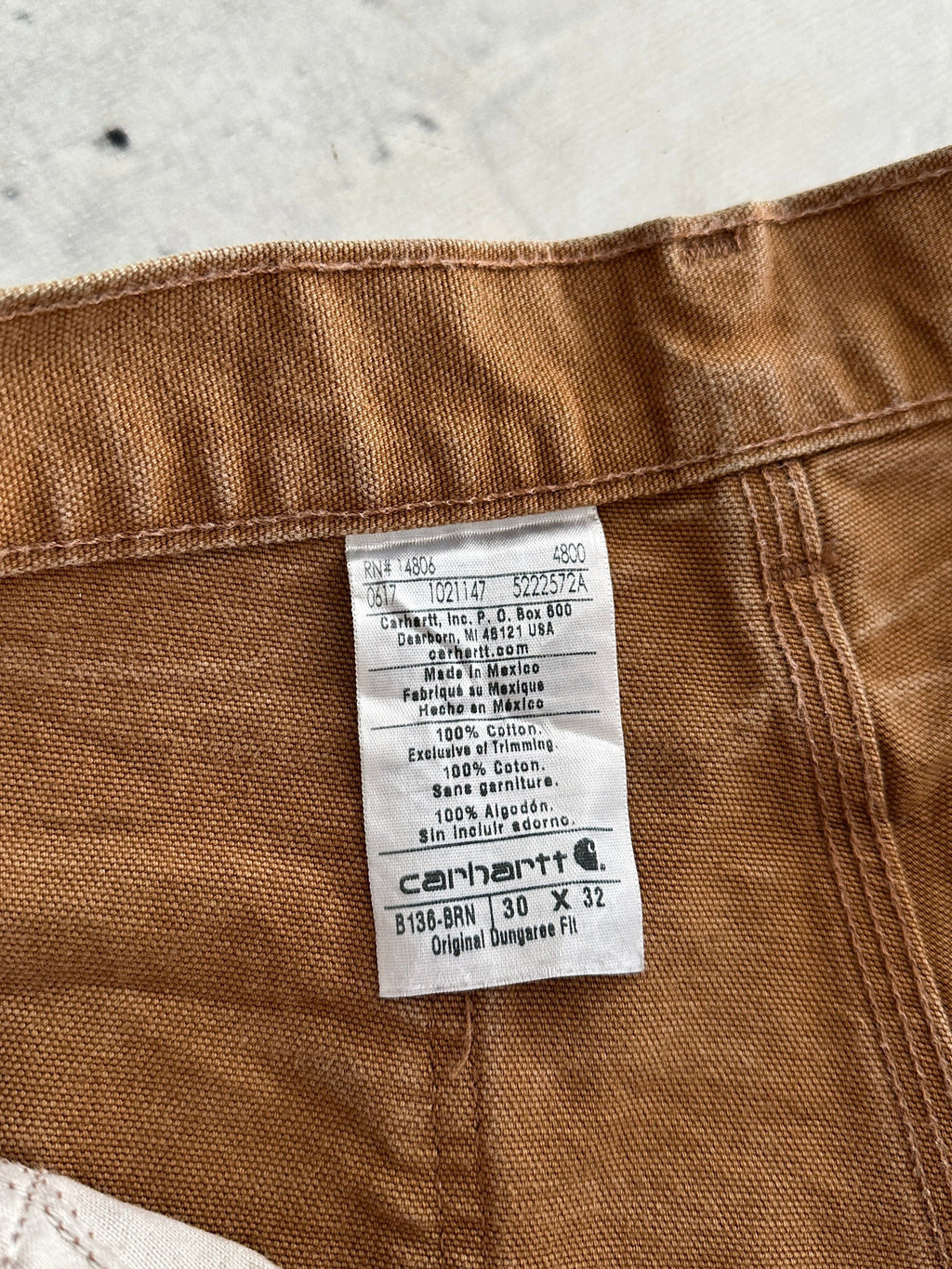 Vintage Carhartt Double Knee Carpenter Work Pants (W30 x L32)