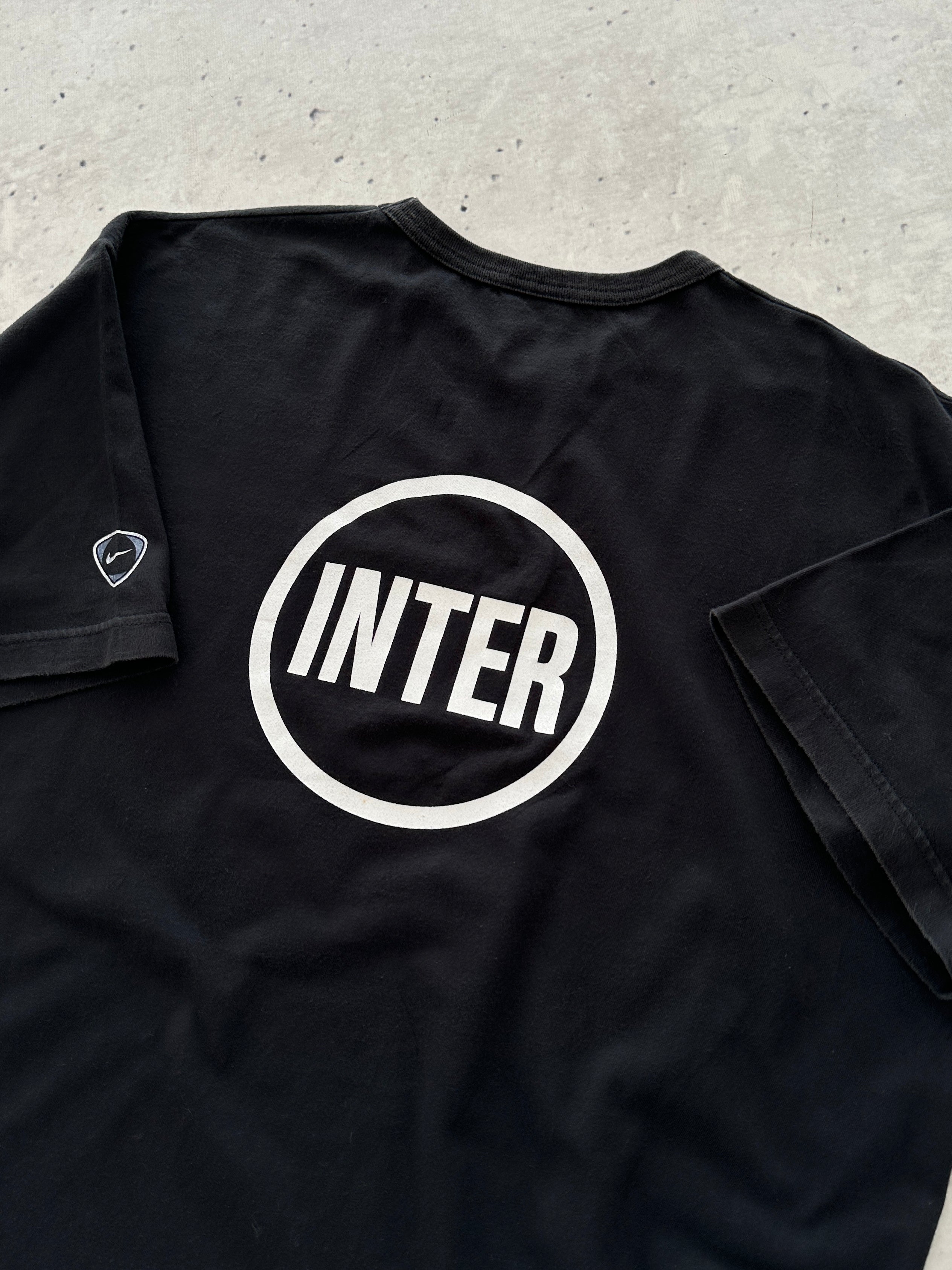 00's Inter Milan centre logo Nike T Shirt (XL)